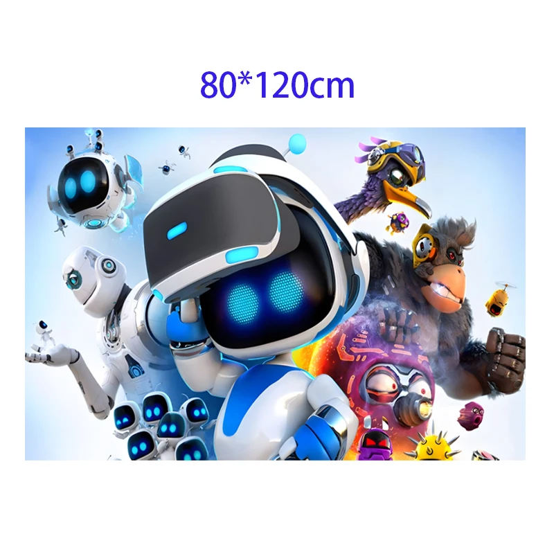 ASTRO BOT Decoração de festa de aniversário Balão Banner Pano de fundo Topper de bolo ASTRO BOT Fontes de festa