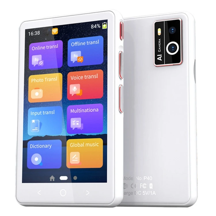 

Stock Available P40 Multi-country Smart Translator Simultaneous Interpretation Photo Offline Language Translator Device