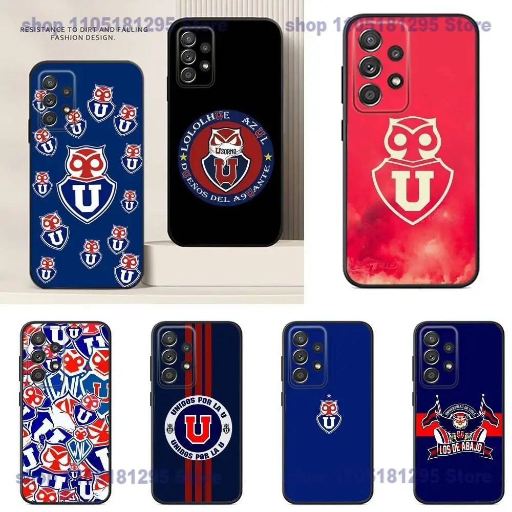

University Of C-Chile Logo Phone Case For Samsung S25,24,23,22,21,20,Ultra,10,10E,Plus Note20 Black Case