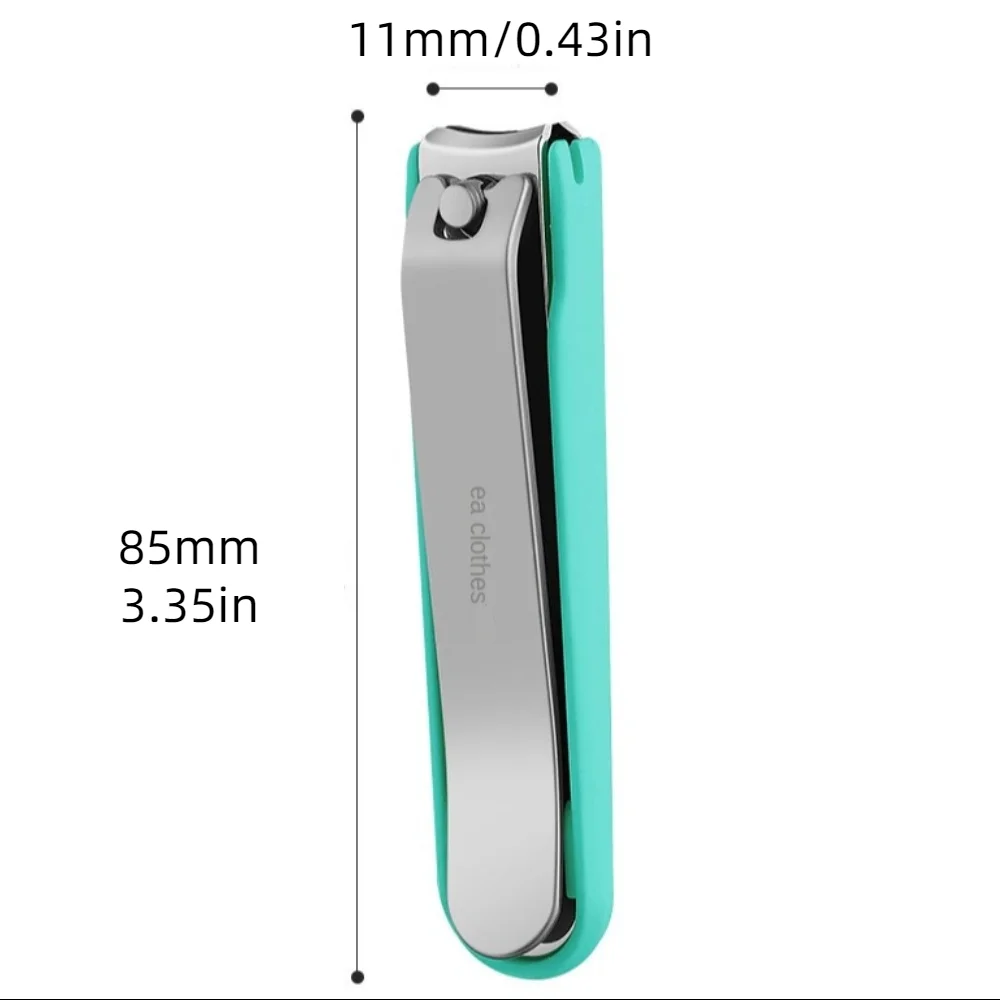 Stainless Anti-Splash Nail Clipper Durable Sturdy Fingernail Clipper Pedicure Tools Cuticle Nipper Nail Clipper Manicure Tool