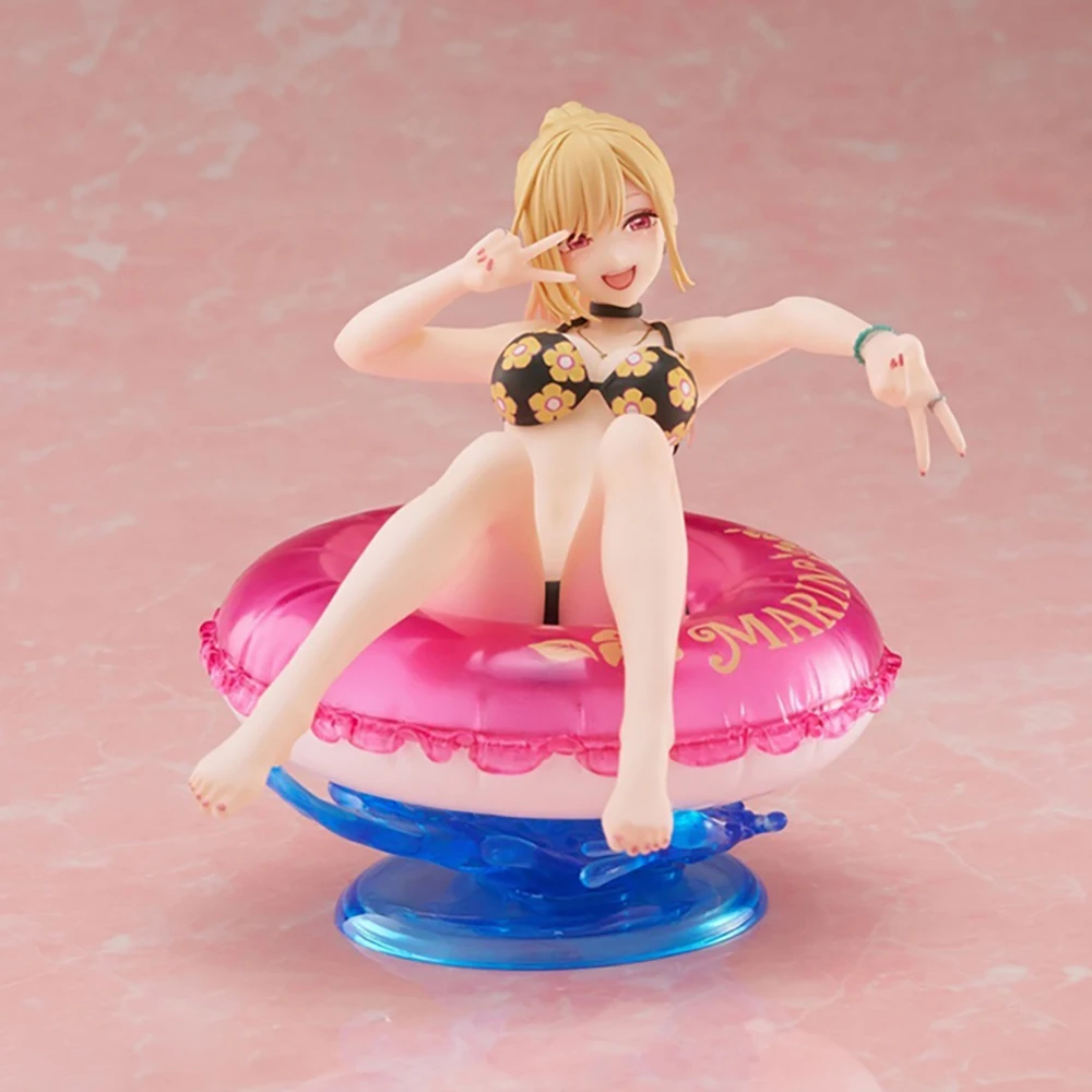 In-Stock Original TAiTO Aqua Float Girls Marin Kitagawa (My Dress-Up Darling) 100mm Nice Anime Figure Model Ornament Toys