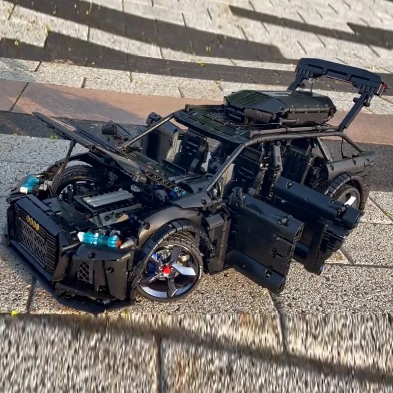 MOC التقنية الجديدة- 150275   Avant RS6 1:8 مقياس السيارات الخارقة سباق السيارات الرياضة نموذج اللبنات ألعاب تعليمية هدايا أعياد الميلاد