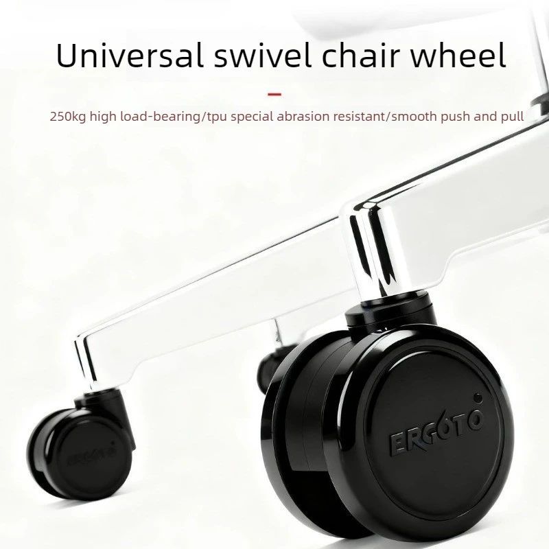 Bearing‑Fitted Caster Wheels Swivel Computer Chair Smooth Roller Gaming Chair Replacement Casters Furniture Repair Accessory