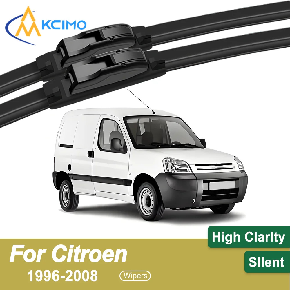 

2-Pack Superior Wiper Blades for Citroen Berlingo M49 M59 1996-2008 All-Season Durable Quiet Wiping Uninterrupted Visibility