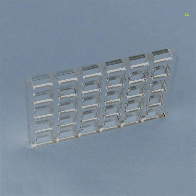 Switches Tester Base Acrylic Switches Tester Plate For Cherry MX Switches Storage Display Board Tester Base 4x6 Dropshipping