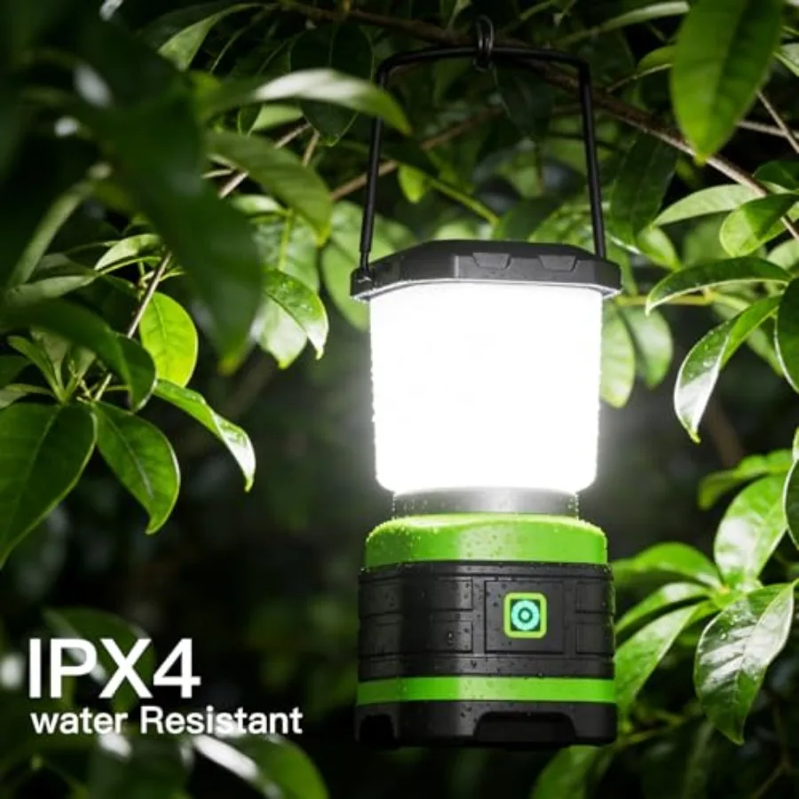 LED Camping Lantern, Battery Powered LED Lights Camping Essentials, Portable Lanterns Flishlights for Emergency, Hurricanes, Ou - view 6