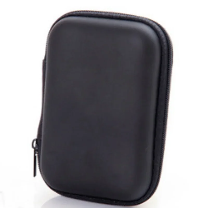 Mini Portable Earphone Bag High Quality Coin Purse Headphone USB Cable Case Storage Box EVA Material Hard Disk Carry Case Bag