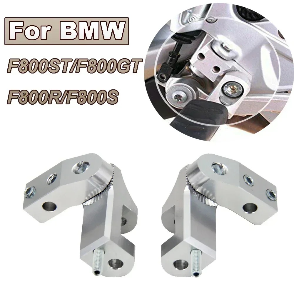 NEW Motorcycle Adjustable Driver Footrest Adapter Kits Passenger Lowering For BMW F800ST F800GT F800S F 800 GT ST S R