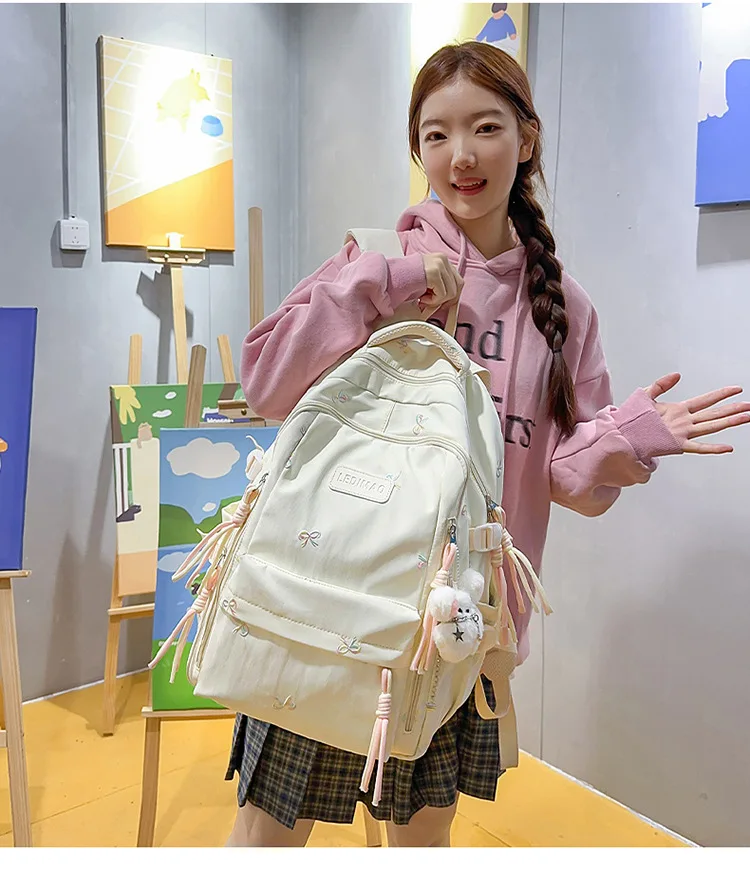 backpack for girls kids backpack Refreshing Light Large capacity school backpack Lovely Suitable for schooling and traveling