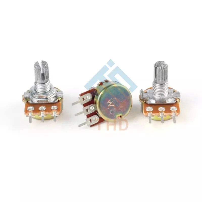 2PCS WH148 Potentiometer B1K B2K B5K B10K B20K B50K B100K B250K B500K B1M 3pin 15mm 102 202 502 103 203 503 104 254 504 105 New