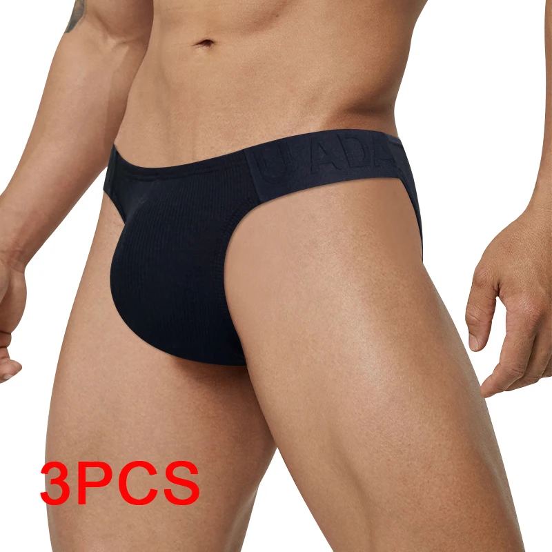 

3PCS Cotton T Panties Fashion Micro Bikini Men Sporty Thong Man for Gym Men's Briefs Sexy Clothes G String Underwears Underwear