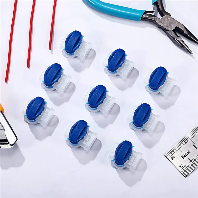 

ABJI-30Pcs 3 Way Wire Connectors 314 Wire Connectors For Garden Auto Lawn Mower Robotic Lawn Mower Connectors