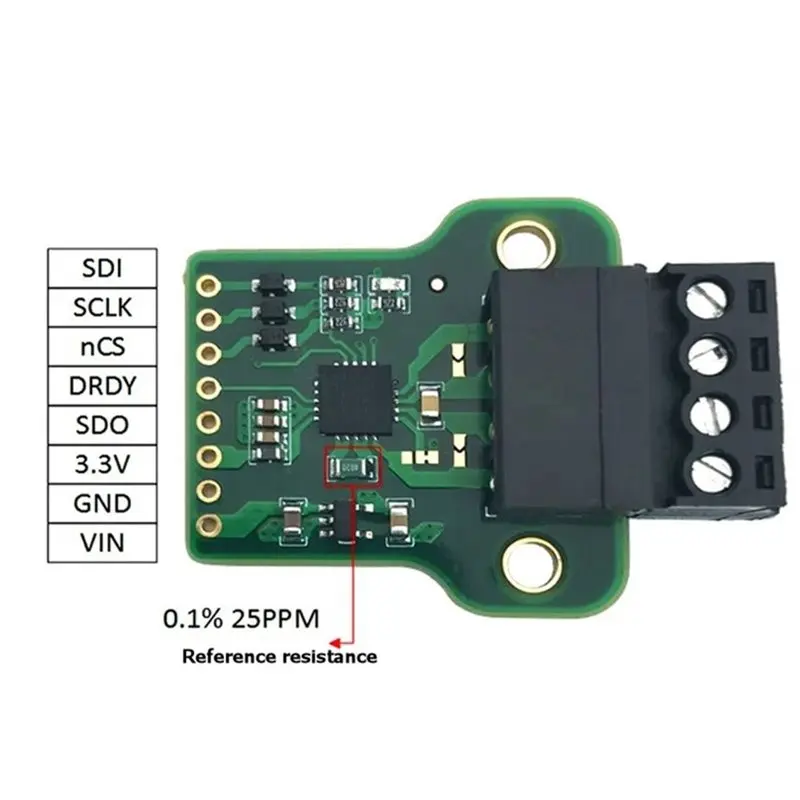 B03B-CAKJ66122 Platinum Resistance Temperature Measurement Evaluation Board High Precision Temperature Acquisition Module