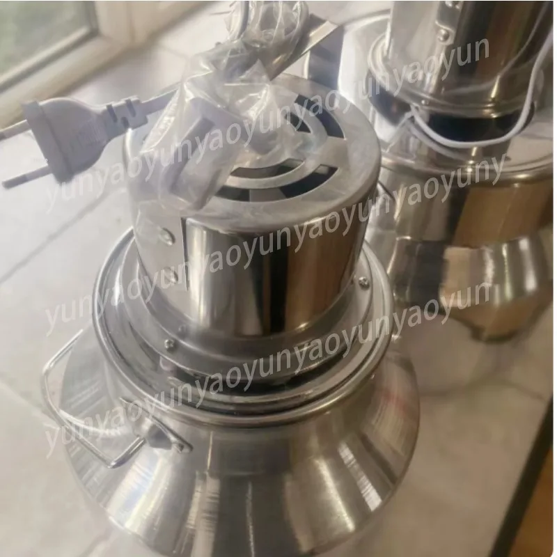 Electric Milk Cream Separator Household Dairy Processor Portable Milk Skimming Butter Making Machine
