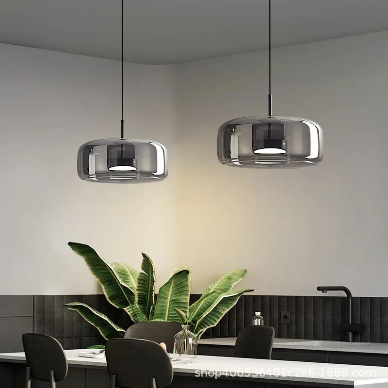 

Современный подвесной светильник, скандинавские стеклянные люстры, подвесные светильники для столовой, подвесной светильник, декор, потолочный подвесной светильник, кухонное освещение