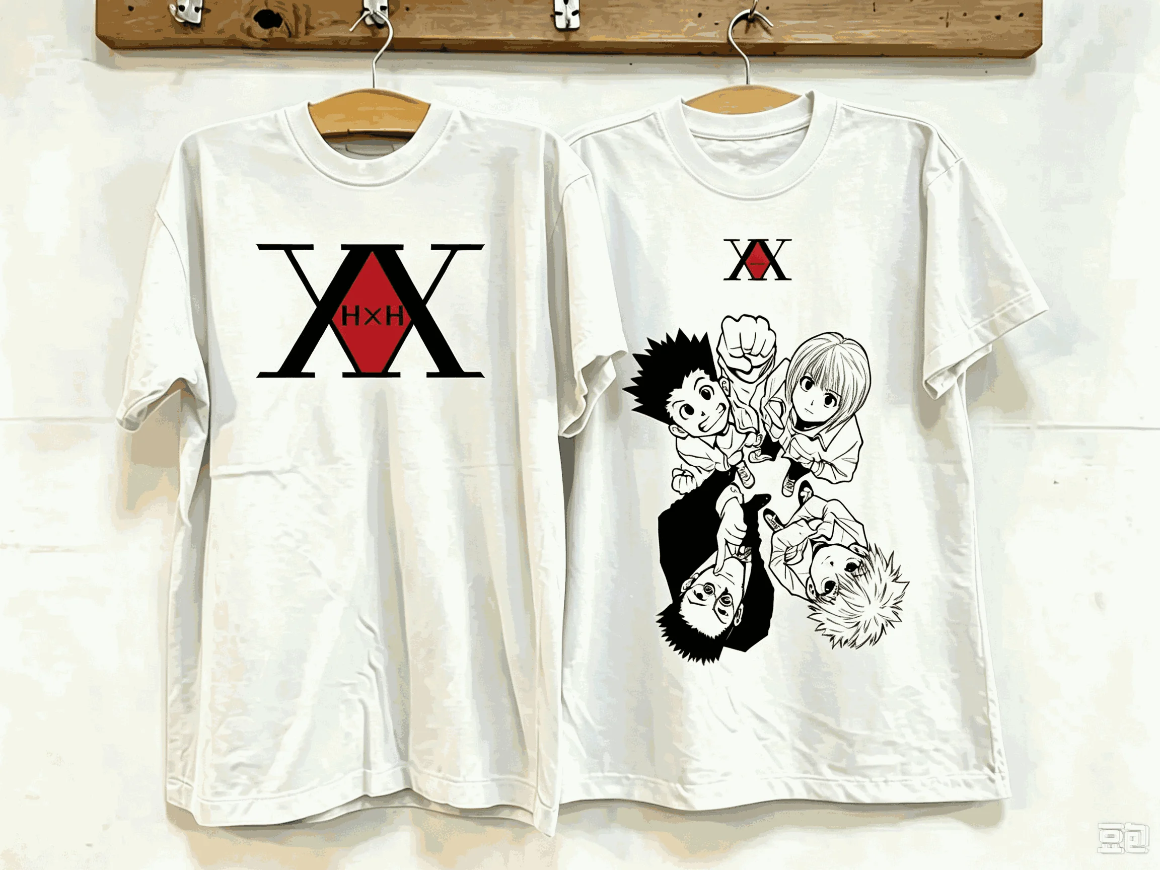 Hunter X Hunter T-shirts Vintage Oversized Unisex Hip Hop Street T Shirt Casual Loose Streetwear Trendy Cotton Couples Classic