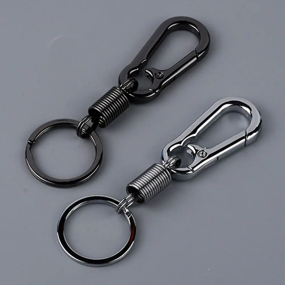 Simple Gourd Buckle Car Key Buckle Key Holder Keys Organizer Spring Key Chain Key Ring Pendant Carabiner Key Chain Man