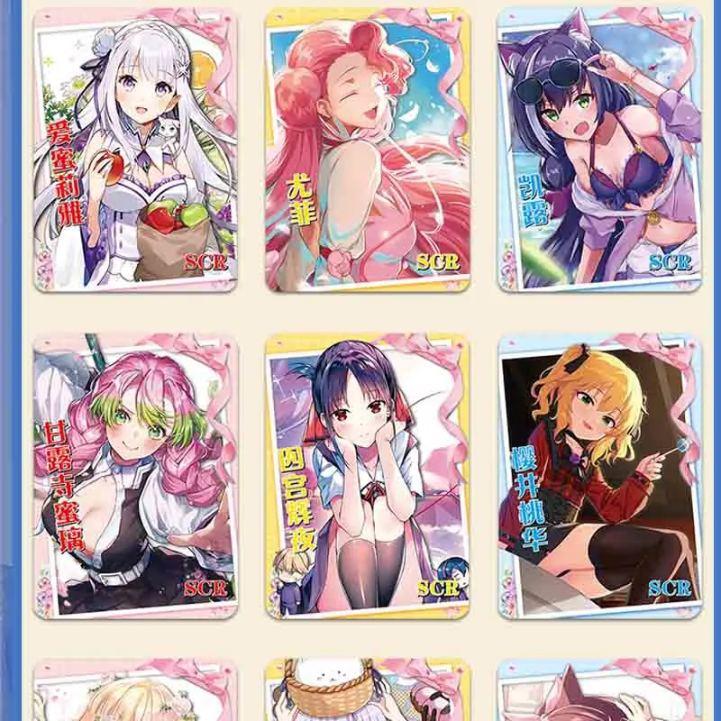 Tarjetas de colección de Goddess Story, caja de refuerzo, NS-1m12, tarjetas comerciales de chicas de Anime raras, venta al por mayor