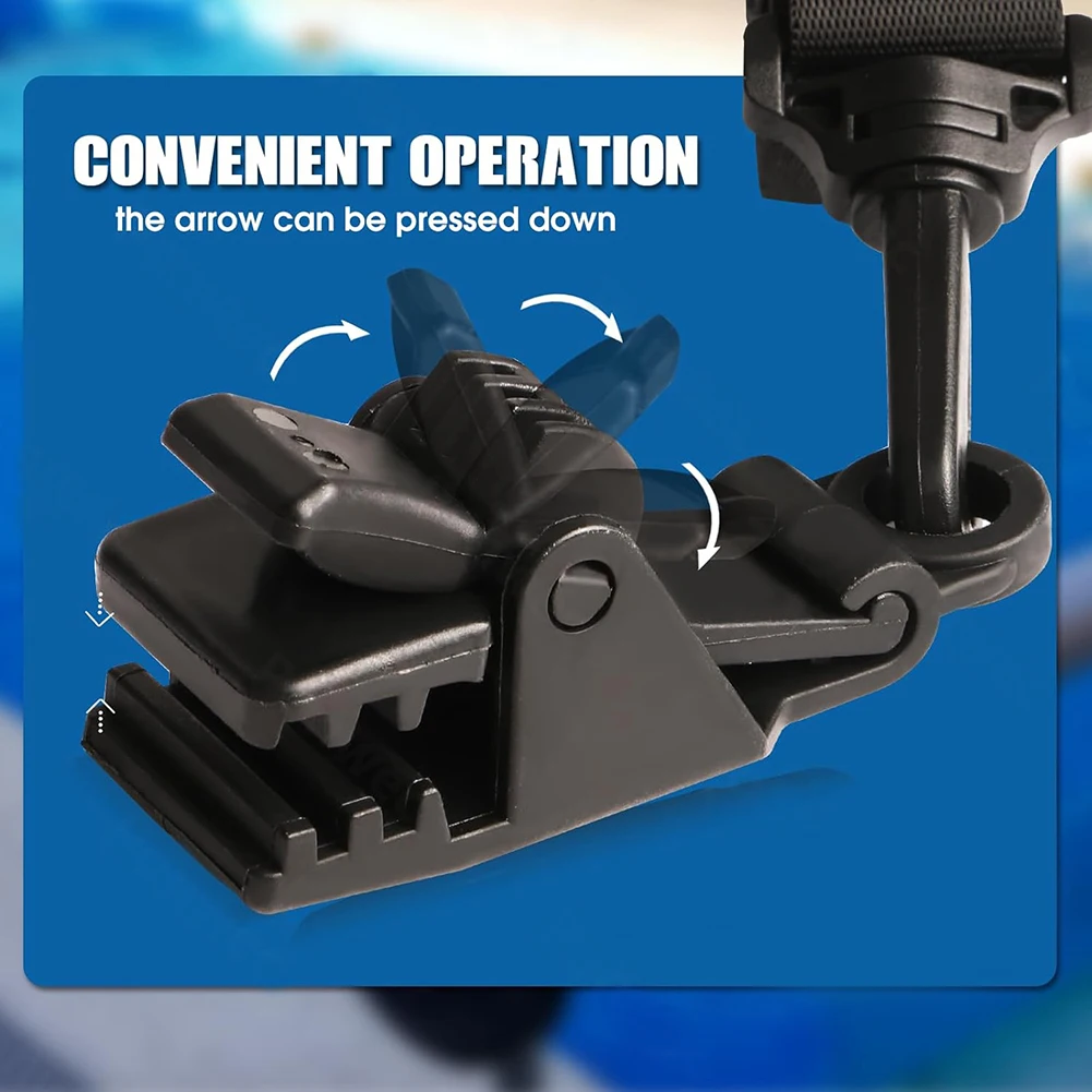 Sistema de Enrollador de Cubierta Solar para Piscina con Clips y Gran Capacidad de Sujeción para un Uso Conveniente de la Cubierta de la Piscina