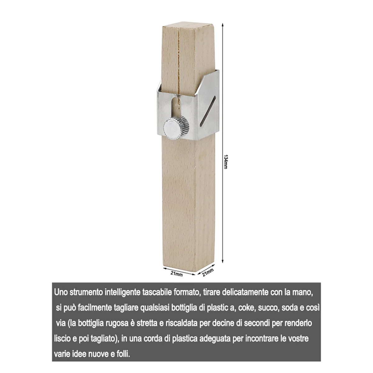 AA98 Plastic Bottle Cutter, Plastic Bottle Cutter Outdoor Portable Smart Bottles Rope Tools DIY Craft