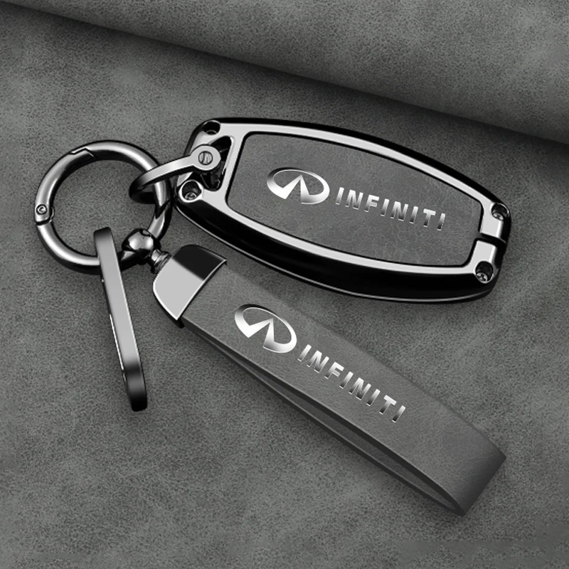 Étui de protection complet pour clé de voiture avec porte-clés pour Infiniti Q50 Q60 Q70 QX50 QX60 QX70 G25 EX FX JX35 FX25 FX35 EX35 FX37 JX35