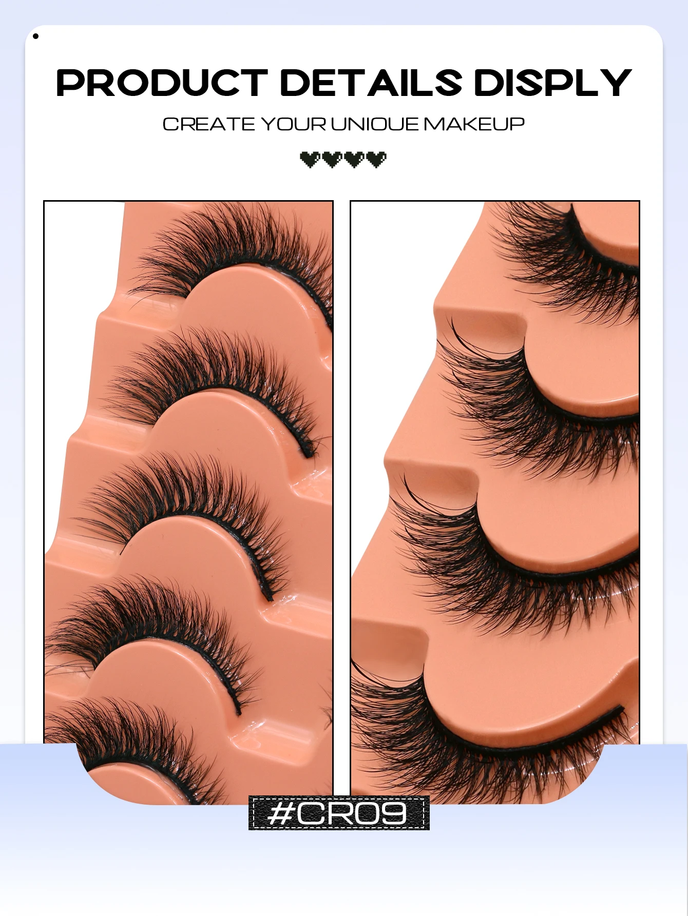VELTRINAY Sztuczne rzęsy z nor – Eyelash Extension Cat Eye Wispy recenzja i cena
