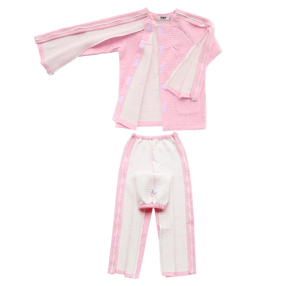 

Easy To Wear and Take Off Nursing Clothes Convenient for Fracture Patients Paralyzed Bedridden Elderly Pajamas Hospital Clothes
