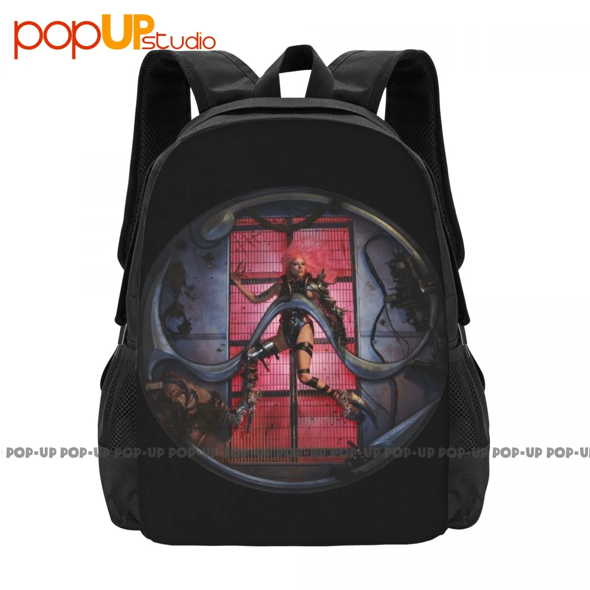 Lady Gaga Chromatica Backpack Large Capacity Cute Portable Personalised Outdoor Running