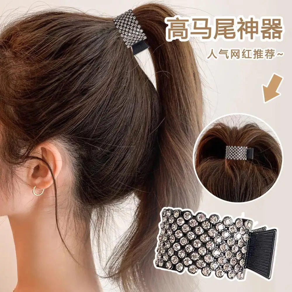 

Exquisite Rhinestone Hair Clip Crystal Hair Claws Girls Fashion Headwear Gold Color Crab Hair Clip Claw Clip Hairpin Hair Pins
