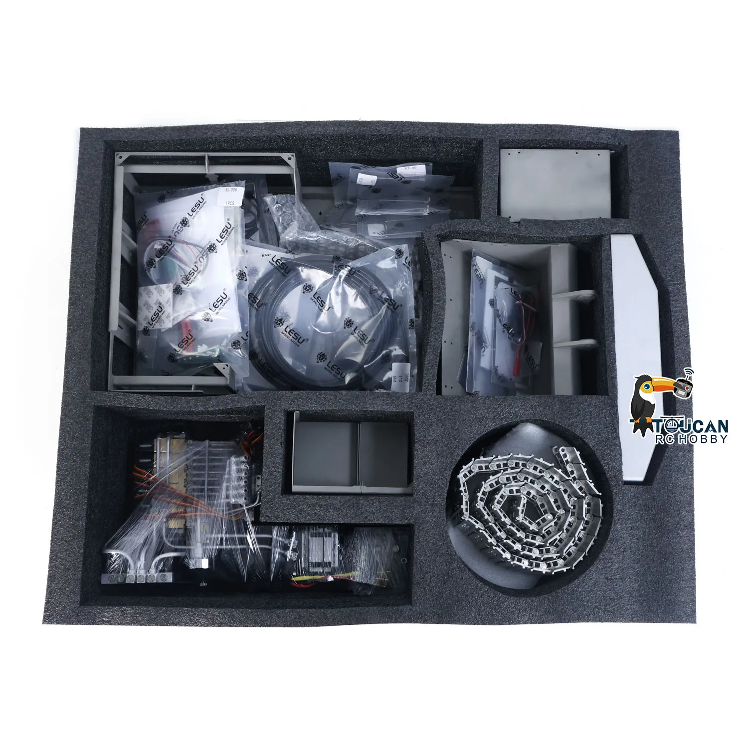 Regalo 1/14 LESU KIT 374 RC excavadora hidráulica cuerpo de Metal piñón de radiador Radio Control vehículo de construcción excavadora máquina de juguete