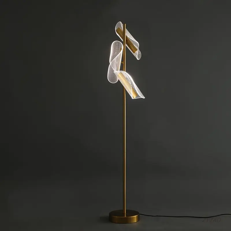 

Modern Led Floor Lamp Nordic Designer Minimalist Standing Light Living Room Decoration Bedroom Bedside Lamp Art Decor Table Lamp