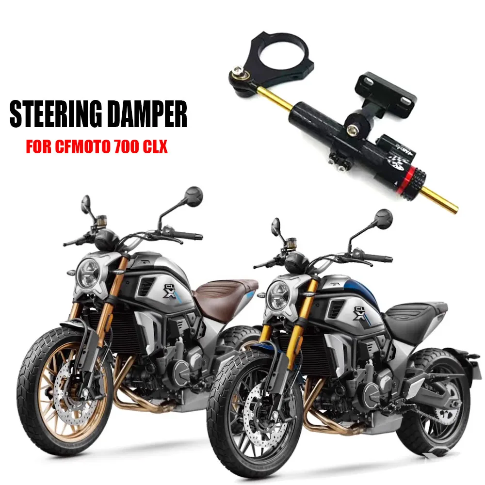 

Motorcycle For CFMOTO 700 CLX 700CLX 700CL-X CLX700 700CL-X Sport Adjustable Steering Damper Stabilizer