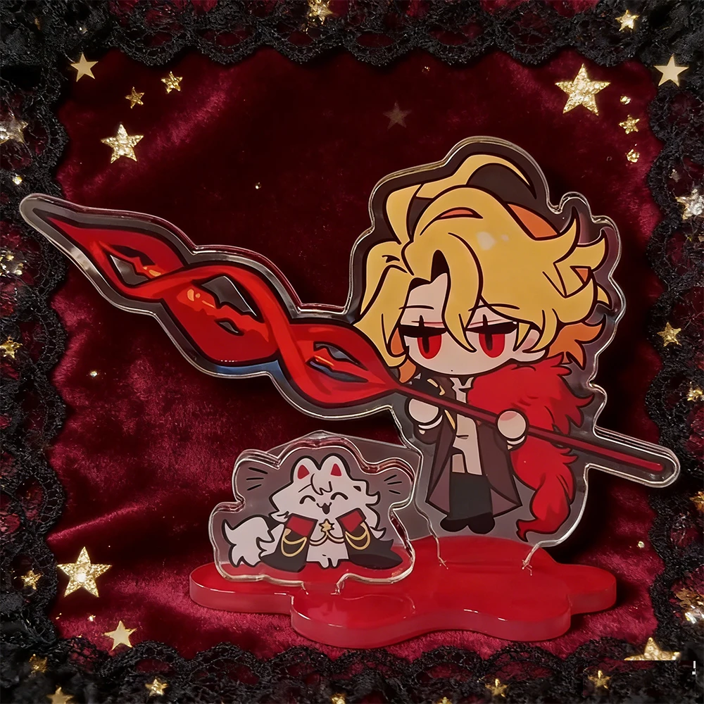 

Acrylic Standing Plates Limbus Company Tang Ji Cartoon Accessories Model Collectible Desk Ornaments Toys Funny Gifts Decoration