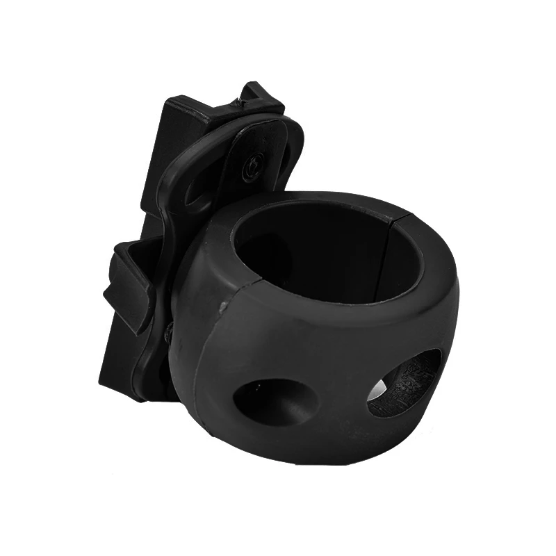 Supporto per morsetto per torcia a sgancio rapido per casco veloce universale (veloce, MICH, IBH, ecc. Con casco Rail) diametro 2.5Cm