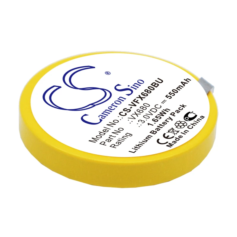 550mAh Battery for VeriFone Barcode Scanner VX680, vx680 wireless credit card mac, VX680 wireless terminal