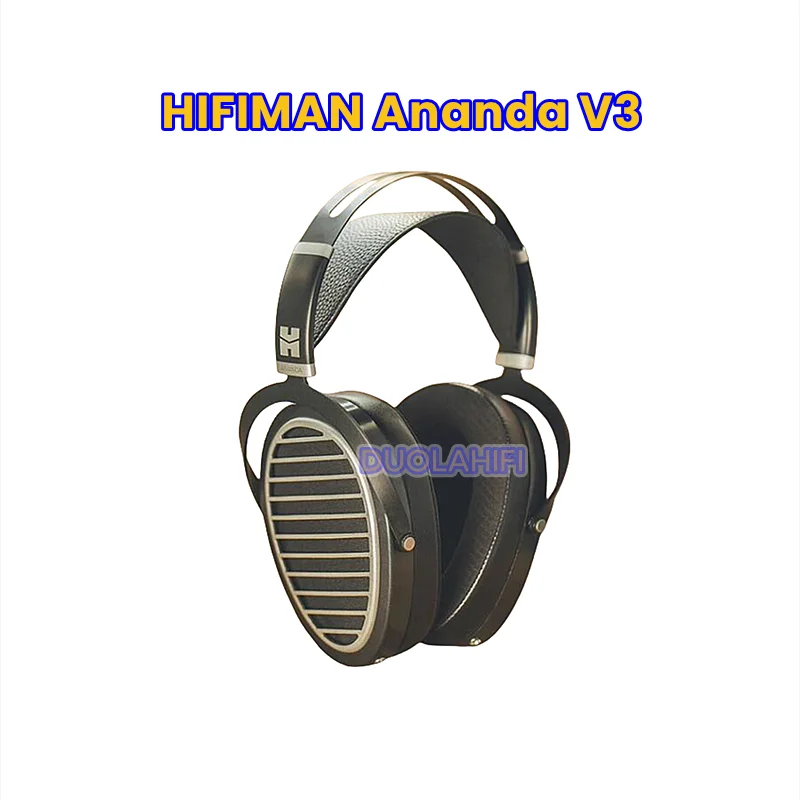 

Original HIFIMAN Ananda V3 Stealth Magnets Full-Size Over-Ear Open-Back Planar Magnetic Supernano Diaphragm Hi-Fi Headphones