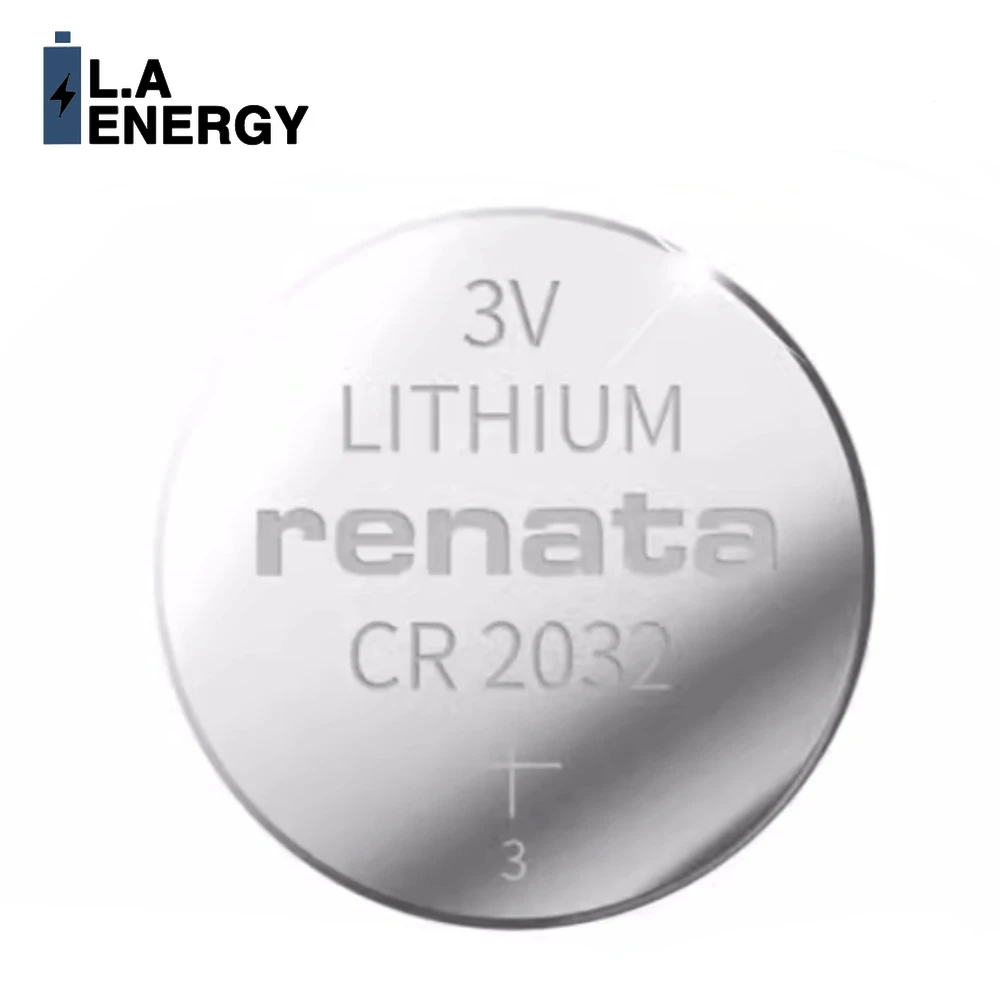 10PCS RENATA CR2032 Lithium Battery CR 2032 DL2032 ECR2032 3V for Car Key Watch Toy Remote Control Button Coin Cell