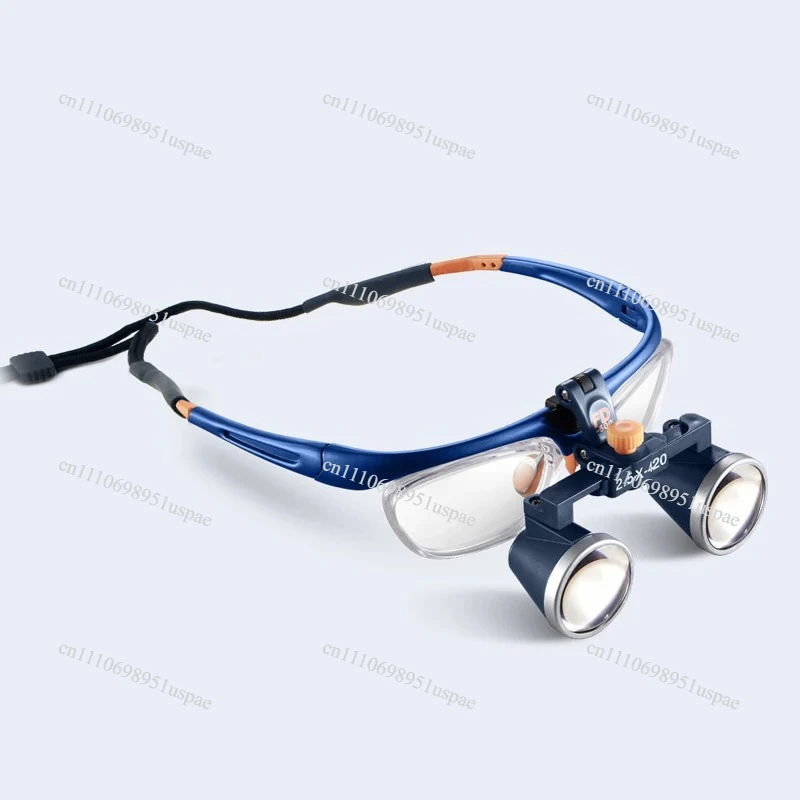 FD-503G 2.5X/3.5X Two-way Screw Thread Loupe Binocular Galileo Frame Loupe Magnifier Glasses Work distance 420MM Y