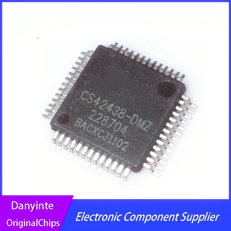 2Pcs/Lot CS42438-DMZ CS42438  QFP52