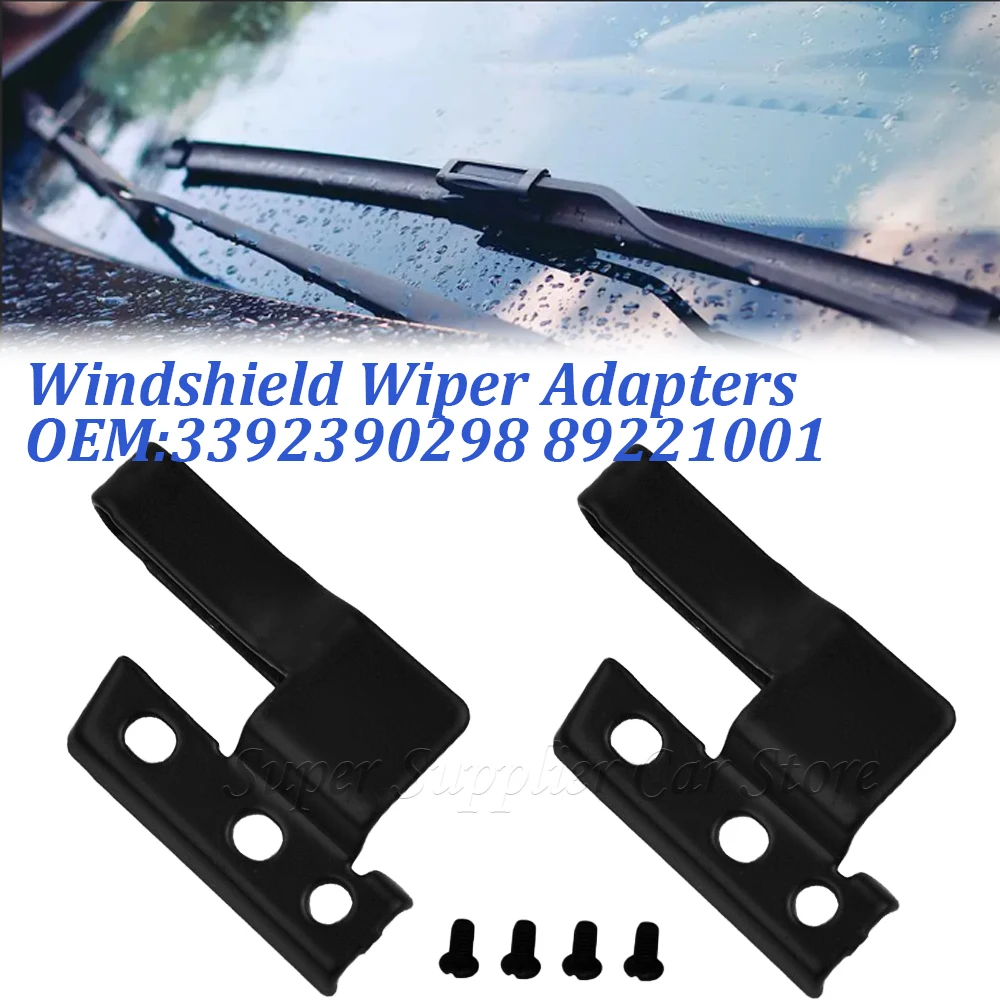 3392390298 Universal Car Front Windshield Wiper Blade Arm Adapter Mounting Kit Professional Mounting Adapter Kit