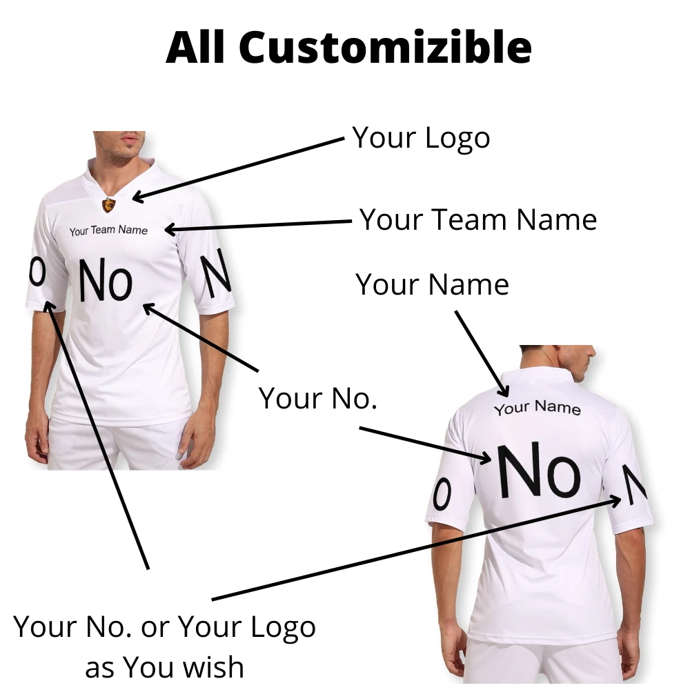 Custom Chicago No 4 Football Jerseys For Men Vintage Rugby Jersey Exercise Team Customize Rugby Shirt