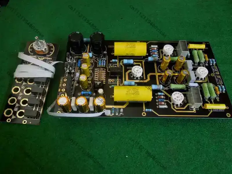 Vacuum Tube Preamplifier PCB Board DIY Kit HiFi Audio Preamp Circuit Board Electronic Component Set