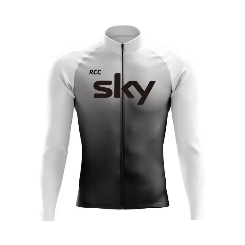 2024 rcc sky Tops Cycling Jersey Long Sleeve MTB Bicycle Clothing Bike Sportswear Sport Clothes Spring / Autumn Outdoor Shirt