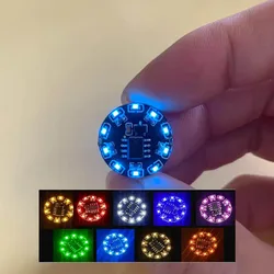 16-Modes Wireless LED Magnetic Control Light Flow Lights Lamp CAR Toys Robot Model Magnetic Induction Switch W CR1632 Battery