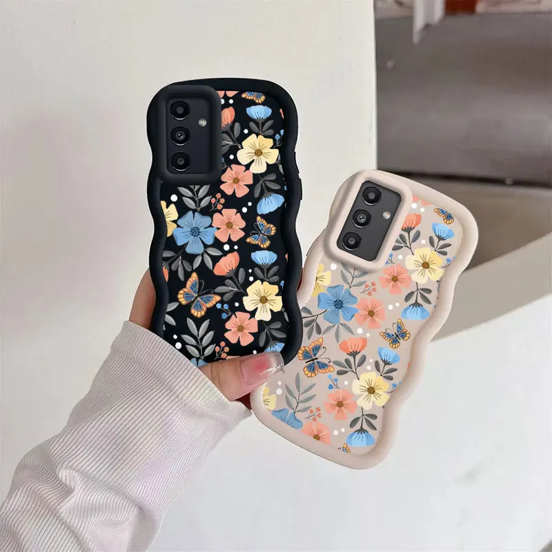 Summer Flowers Anti-Fingerprint Premium Flexible Cover For Samsung A15 5G Perfect For Entertainment Featuring Samsung A F Note