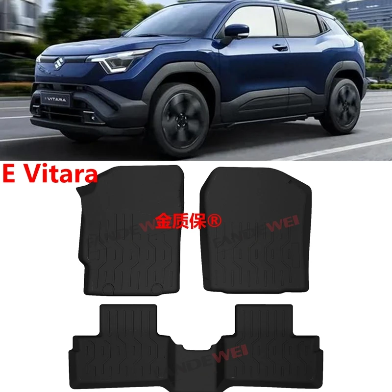 

Use for 2025 SUZUKI E Vitara custom car Floor car carpet Mat Fit For SUZUKI E-Vitara waterproof mat E Vitara trunk mat