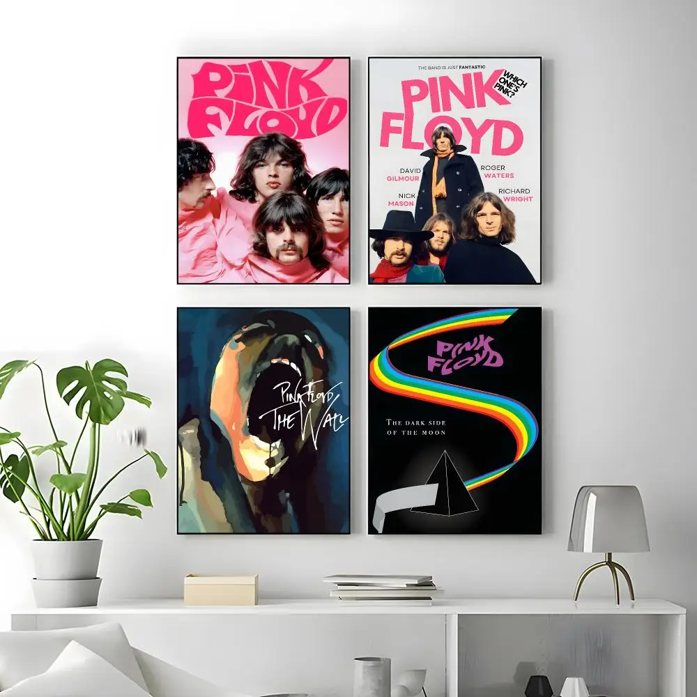 Band Pink Floyd Poster Poster High Quality Wall Art for Home Office Bedroom Living Room Perfect