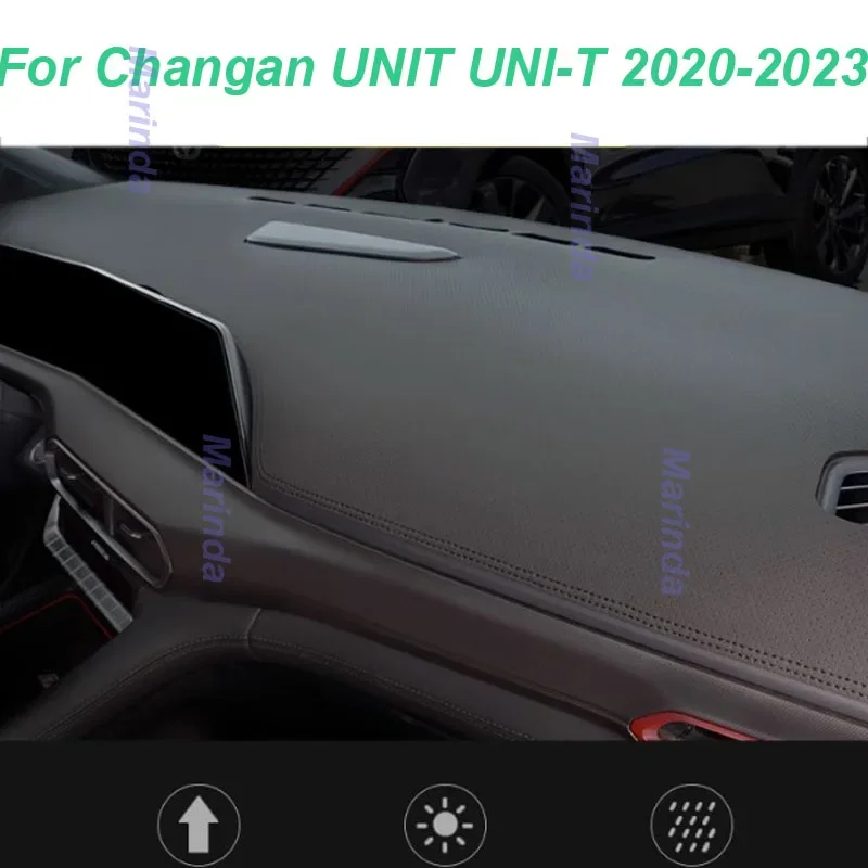 

Car Dashboard Sun Shade Pad for Changan UNIT UNI-T 2020-2023 Instrume Panel Cover Carpets Interior Dashmat Accessories