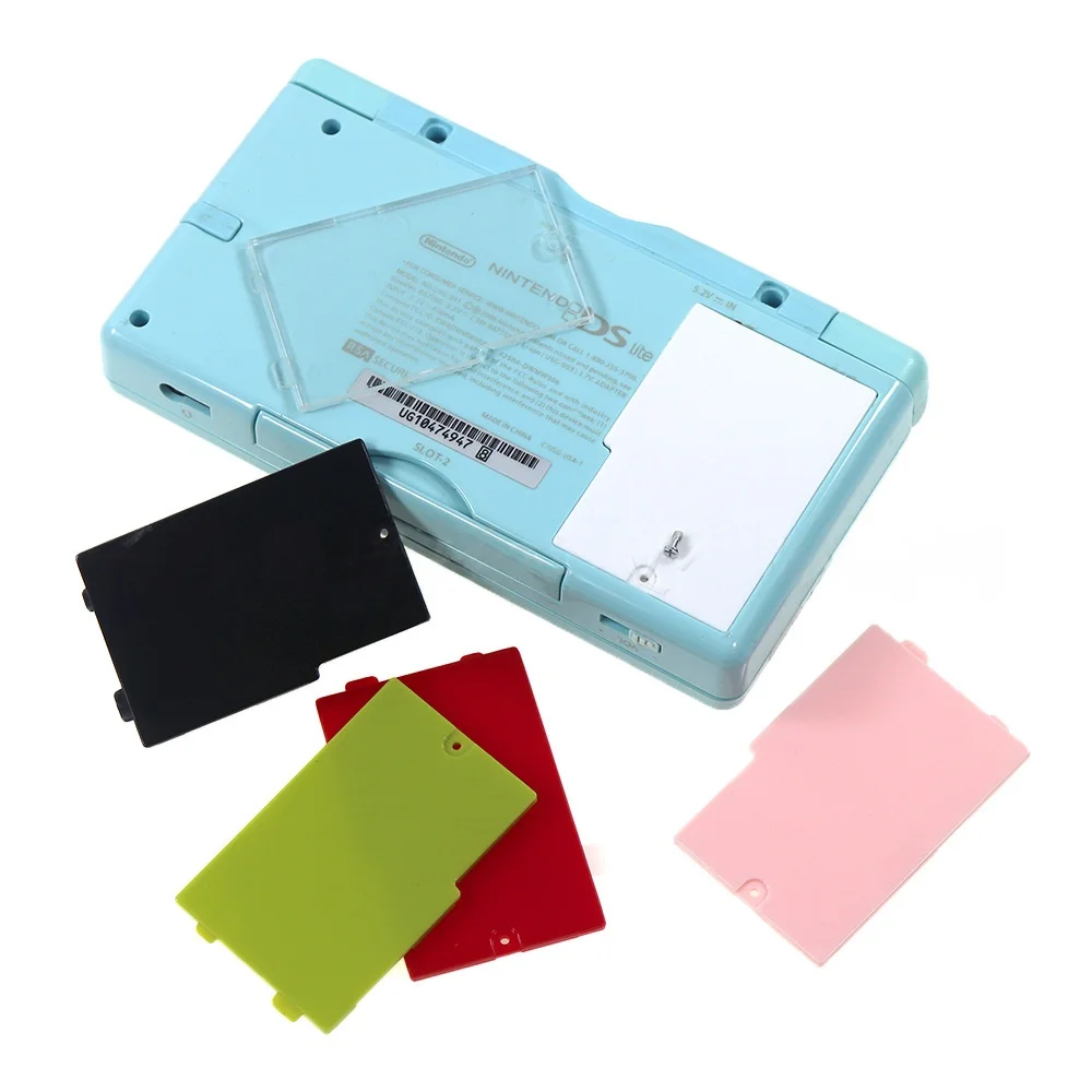 

for NDSL Battery Cover Slim Plastic Battery Case for Nintendo DS Lite Battery Box Repair Replacement Protective Battery Cap