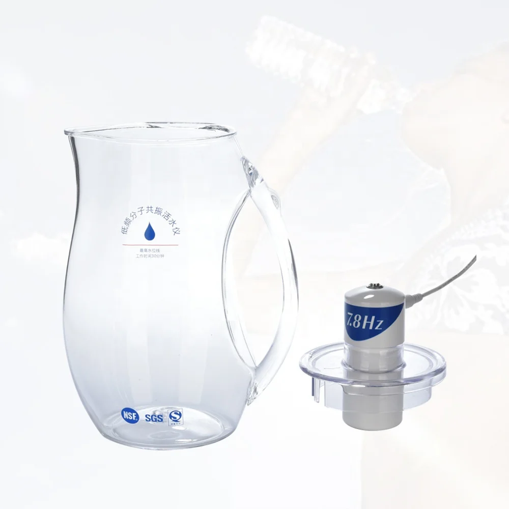 

7.8Hz 7.63hz Molecular Resonance Water Treatment Equipment Head Cover without pitcher anti-bacterial, anti-virus, anti-fungal